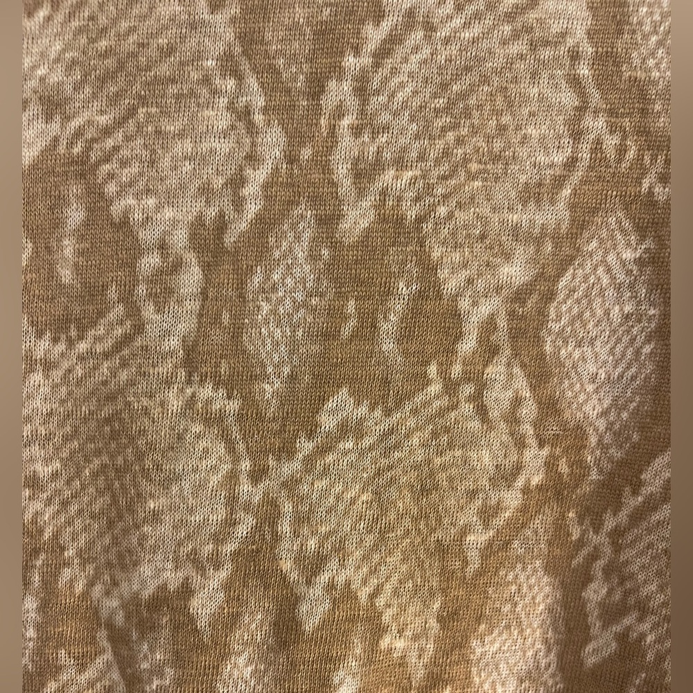 Lauren Ralph Lauren New with Tags- Linen Sweater- python print Women’s 2x - Picture 5 of 6
